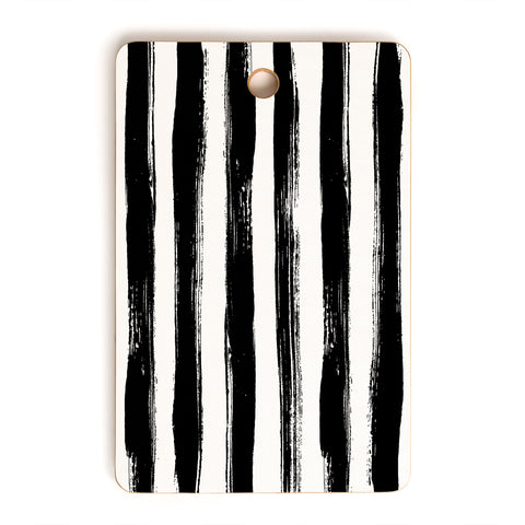 Kelly Haines Paint Stripes Cutting Board Rectangle