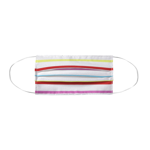 Kelly Haines Pop of Color Stripes Face Mask