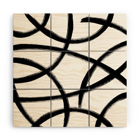 Kelly Haines Wind Swept Wood Wall Mural