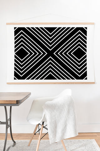 Kelly Haines X Marks the Spot Art Print And Hanger