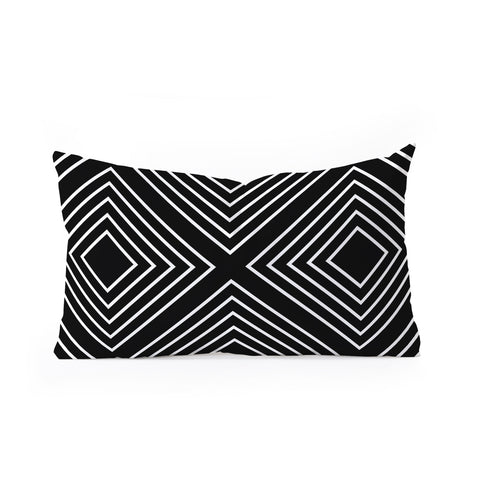 Kelly Haines X Marks the Spot Oblong Throw Pillow