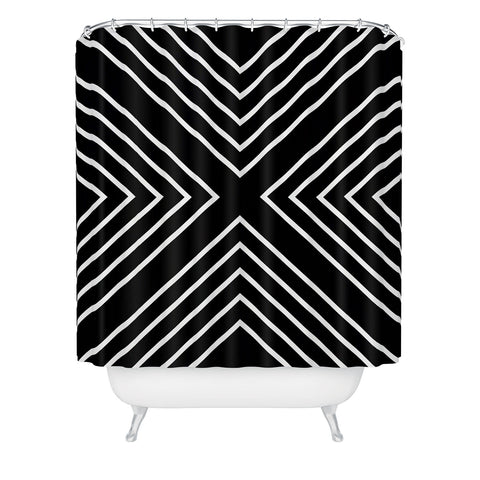 Kelly Haines X Marks the Spot Shower Curtain