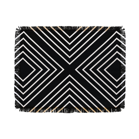 Kelly Haines X Marks the Spot Throw Blanket