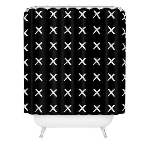 Kelly Haines X Pattern Shower Curtain