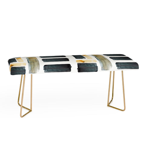 Kent Youngstrom black and gold Bench