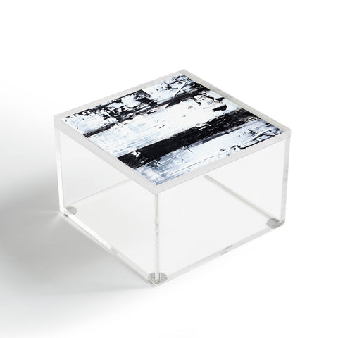 Kent Youngstrom black and white stripes Acrylic Box