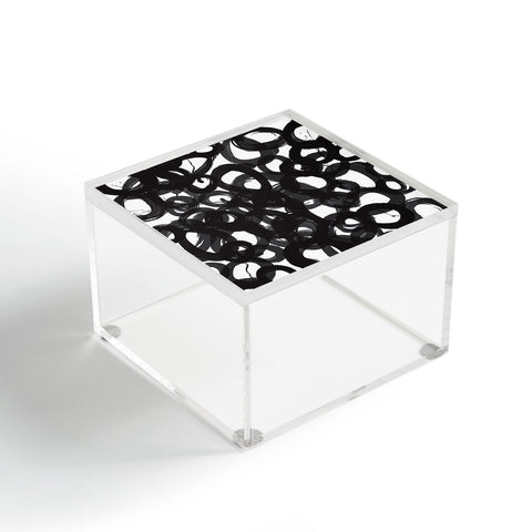 Kent Youngstrom Black Circles Acrylic Box