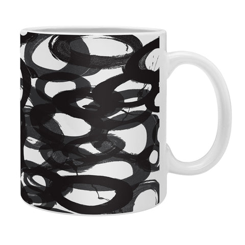 Kent Youngstrom Black Circles Coffee Mug