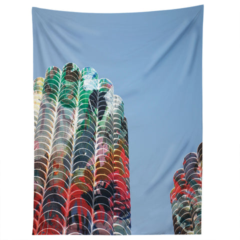 Kent Youngstrom Chicago Towers Tapestry
