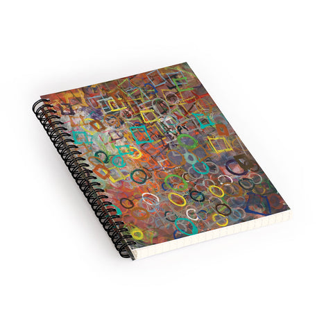 Kent Youngstrom Circle Square Spiral Notebook