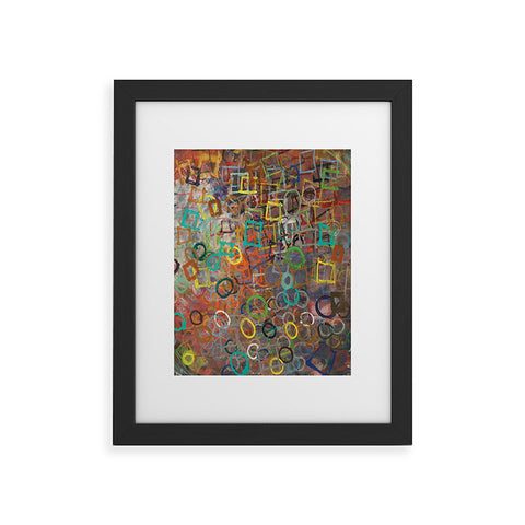 Kent Youngstrom Circle Square Framed Art Print