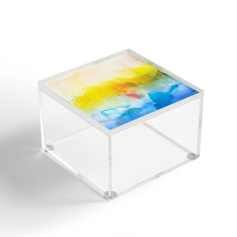 Kent Youngstrom climbing the andes Acrylic Box