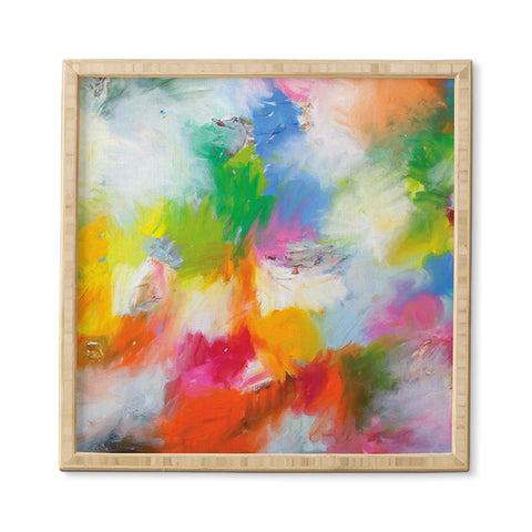 Kent Youngstrom color combustion Framed Wall Art