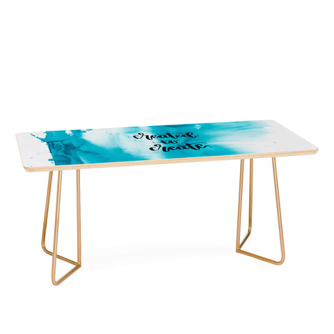 Kent Youngstrom created to create Coffee Table