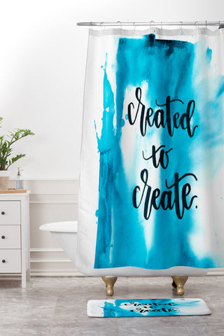 Kent Youngstrom created to create Shower Curtain And Mat
