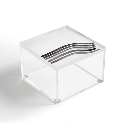 Kent Youngstrom curve stripes Acrylic Box