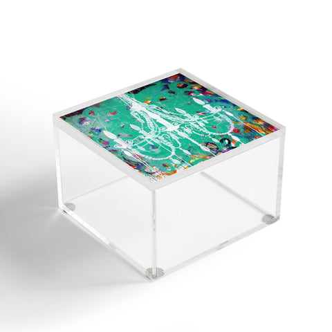 Kent Youngstrom Emerald Chandelier Acrylic Box
