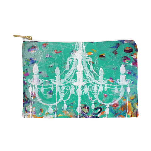 Kent Youngstrom Emerald Chandelier Pouch