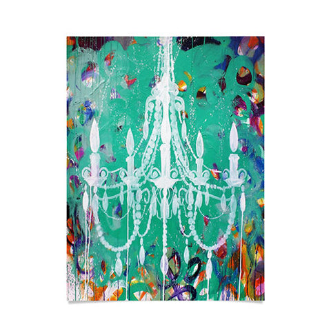 Kent Youngstrom Emerald Chandelier Poster