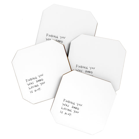Kent Youngstrom finding you Coaster Set