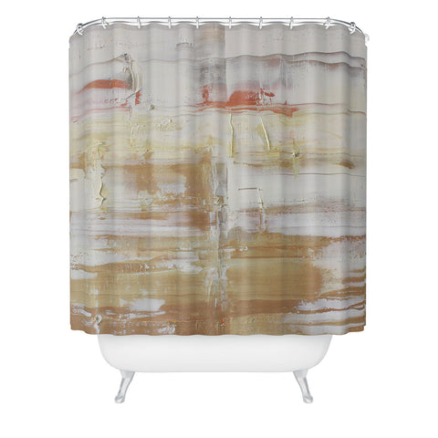 Kent Youngstrom goldenred Shower Curtain