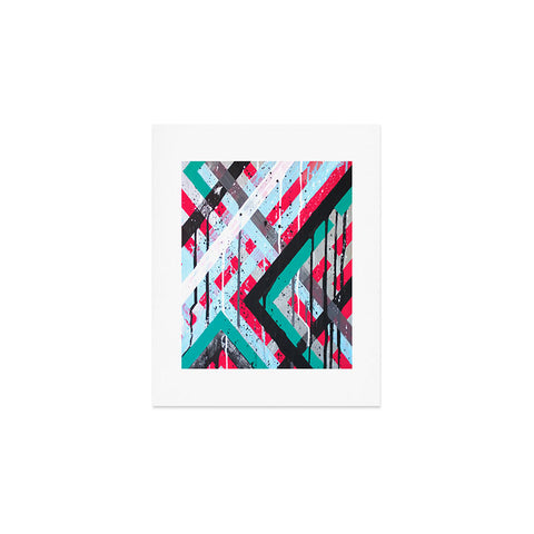 Kent Youngstrom Holiday Stripes Art Print