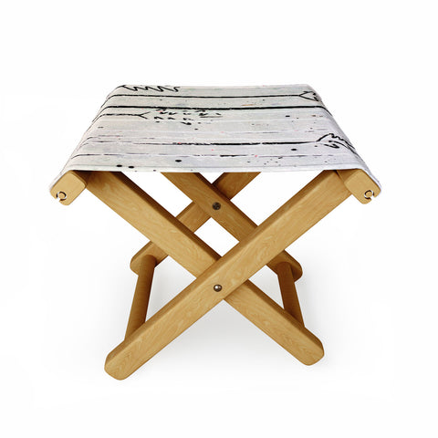 Kent Youngstrom Holiday Trees Folding Stool