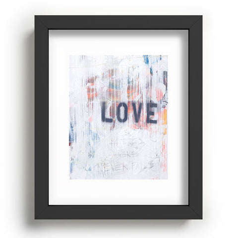 Kent Youngstrom Love Hurts Recessed Framing Rectangle