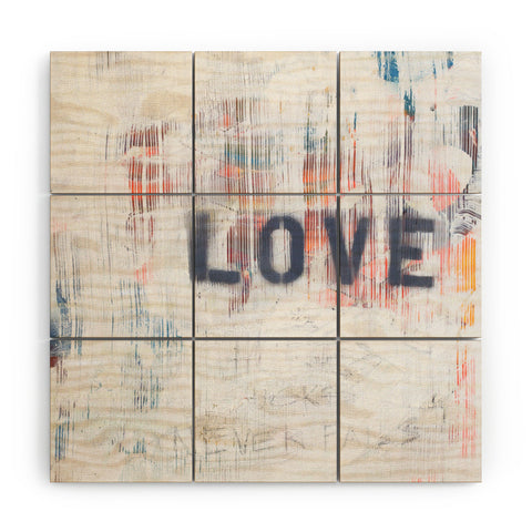 Kent Youngstrom Love Hurts Wood Wall Mural