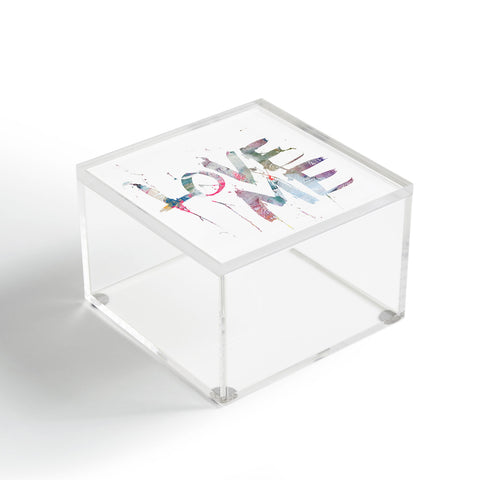 Kent Youngstrom Love Me Two Acrylic Box