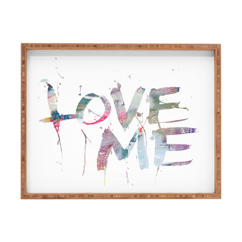Kent Youngstrom Love Me Two Rectangular Tray