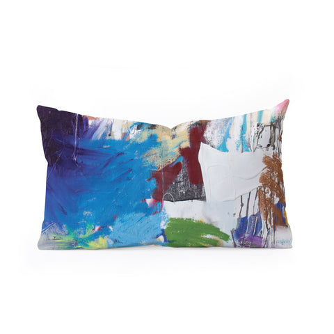 Kent Youngstrom no seriously really Oblong Throw Pillow