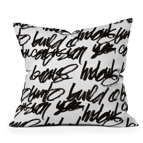 Kent Youngstrom no words to describe Throw Pillow