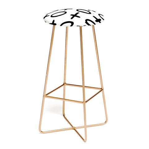 Kent Youngstrom oh cross Bar Stool