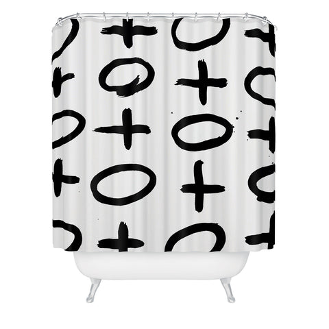 Kent Youngstrom oh cross Shower Curtain