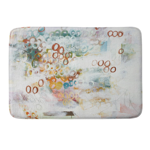Kent Youngstrom Ring Around The Rosey Memory Foam Bath Mat