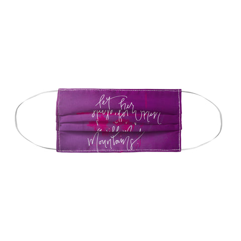 Kent Youngstrom she will move mountains Face Mask