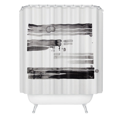 Kent Youngstrom spatula Shower Curtain
