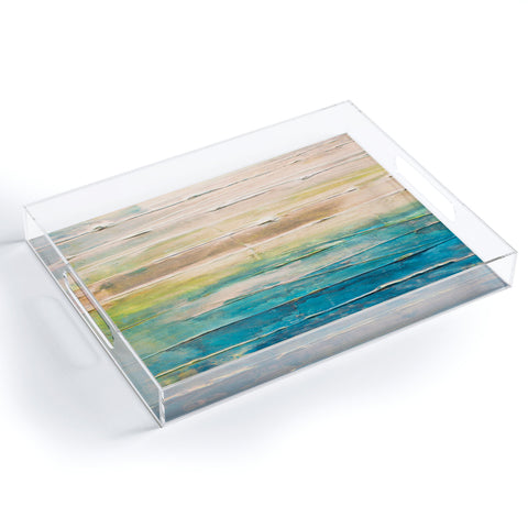 Kent Youngstrom spring blues Acrylic Tray
