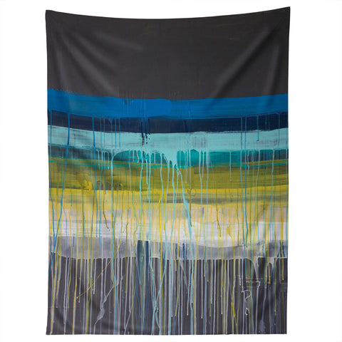 Kent Youngstrom urban stripes Tapestry