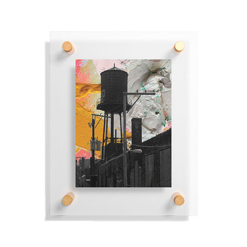Kent Youngstrom watertower Floating Acrylic Print