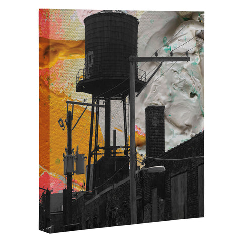 Kent Youngstrom watertower Art Canvas