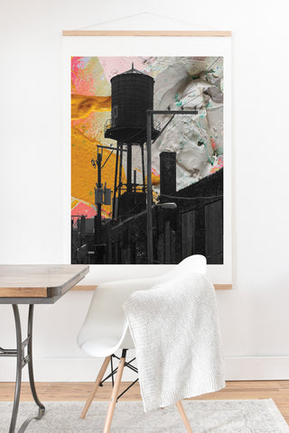 Kent Youngstrom watertower Art Print And Hanger