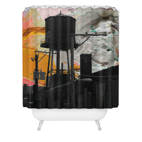 Kent Youngstrom watertower Shower Curtain