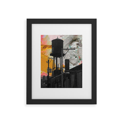 Kent Youngstrom watertower Framed Art Print