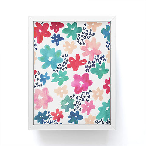 Kerrie Satava Flower Pop Framed Mini Art Print