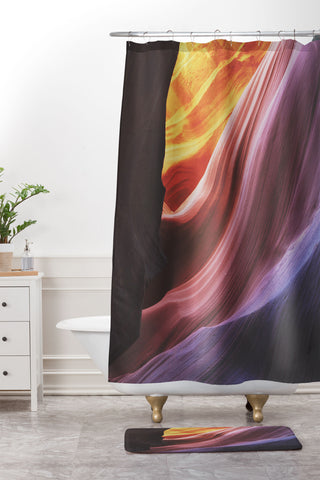 Kevin Russ Antelope Canyon Shower Curtain And Mat