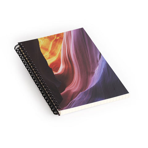 Kevin Russ Antelope Canyon Spiral Notebook