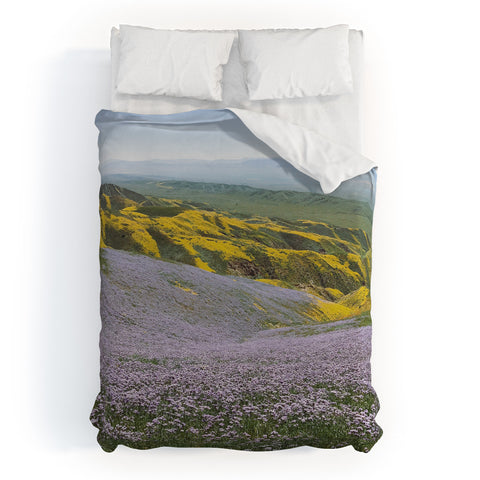 Kevin Russ California Wildflowers Duvet Cover