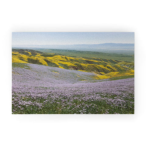 Kevin Russ California Wildflowers Welcome Mat